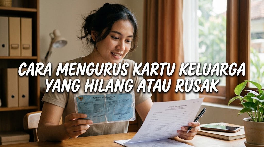 Cara Mengurus Kartu Keluarga yang Hilang atau Rusak