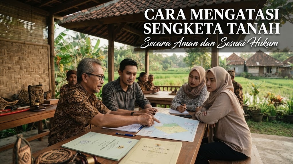 Cara Mengatasi Sengketa Tanah Secara Aman dan Sesuai Hukum