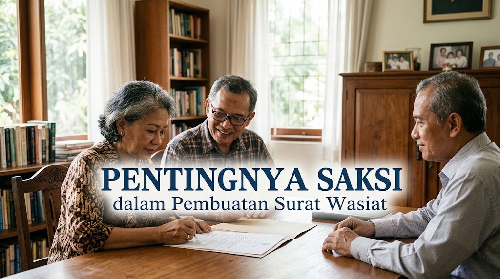 Pentingnya Saksi dalam Pembuatan Surat Wasiat