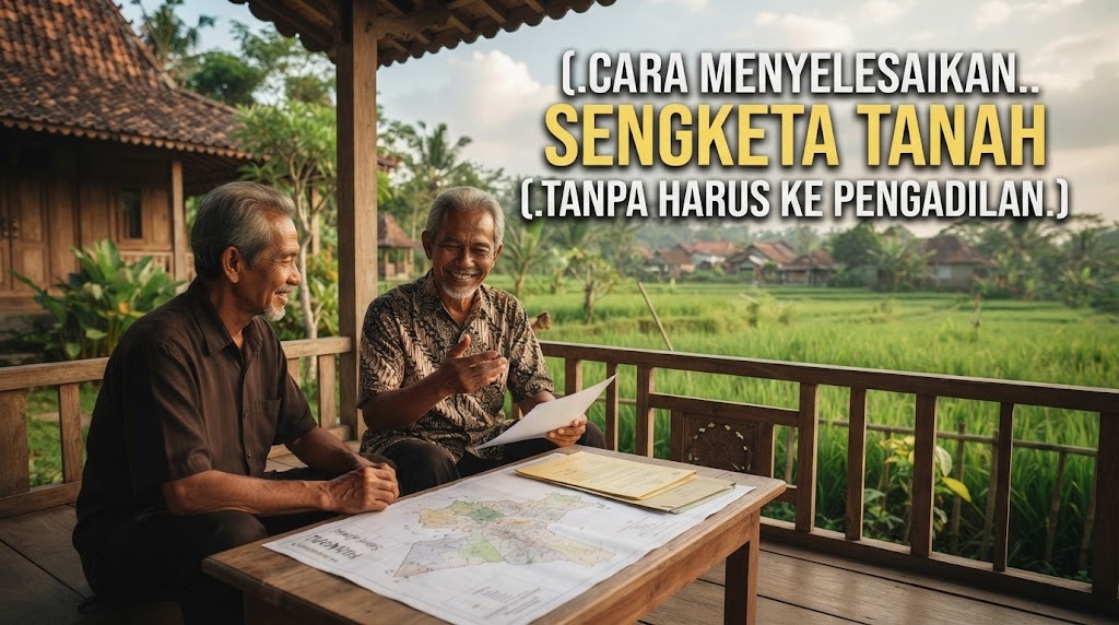 Cara Menyelesaikan Sengketa Tanah Tanpa Harus ke Pengadilan