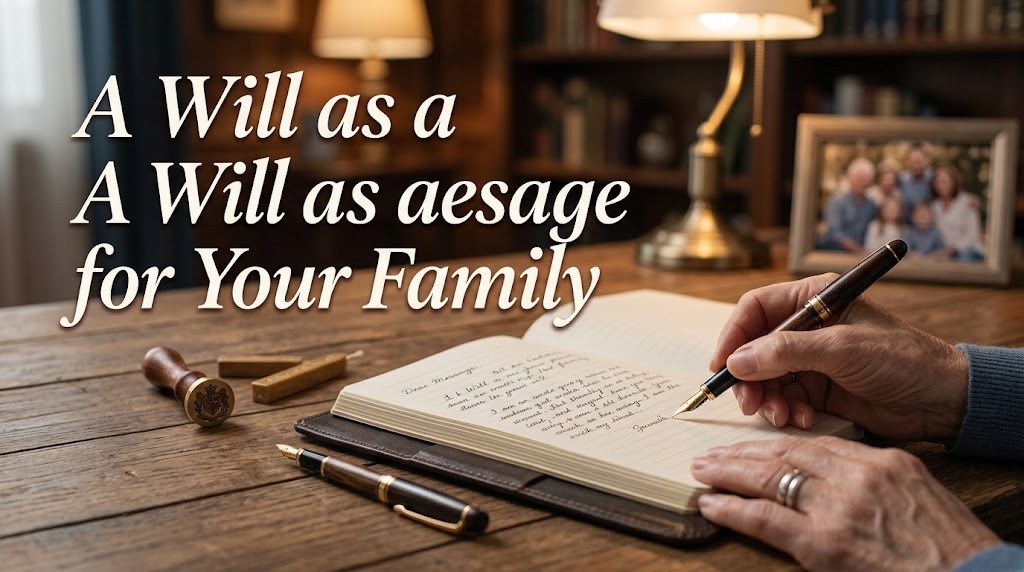 A Will as a Final Message for Your Family