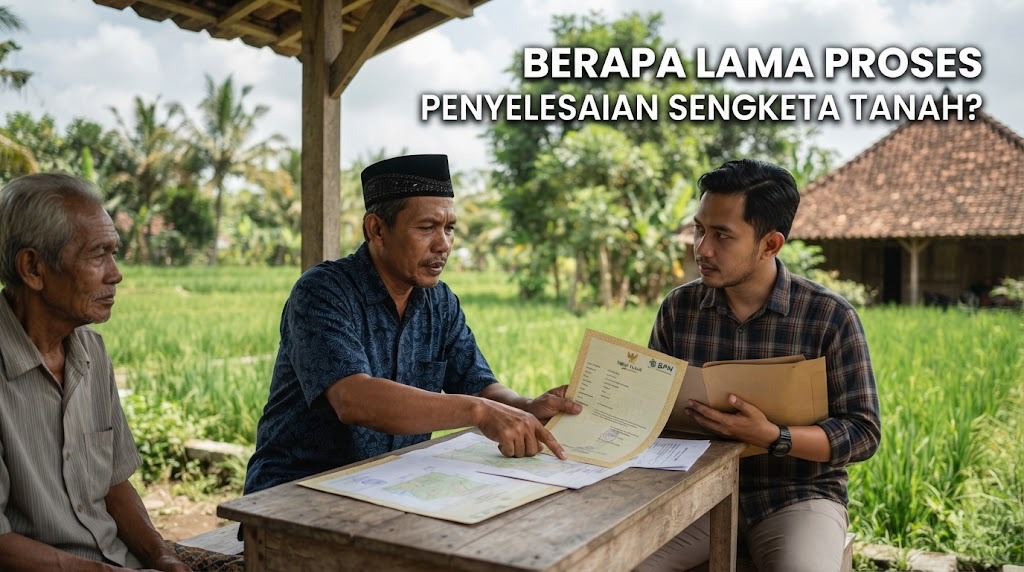 Berapa Lama Proses Penyelesaian Sengketa Tanah?