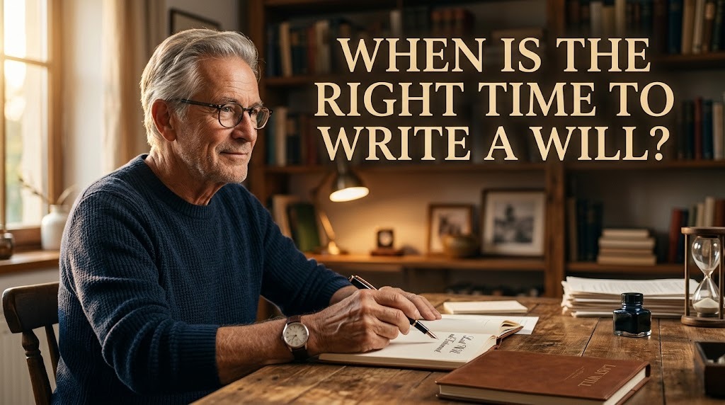 When Is the Right Time to Write a Will?