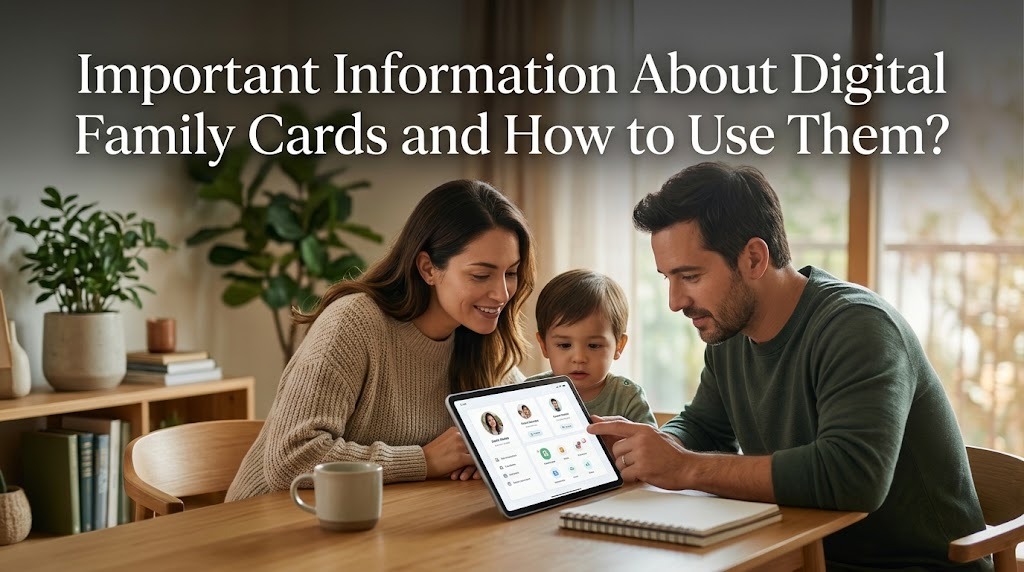 Important Information About Digital Family Cards And How To Use Them?