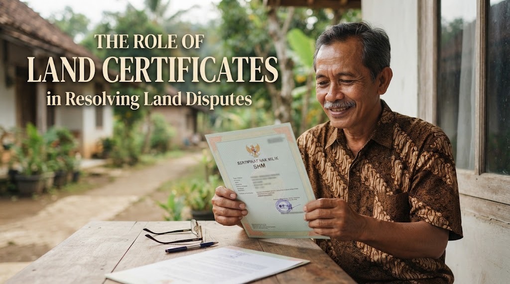 The Role of Land Certificates in Resolving Land Disputes