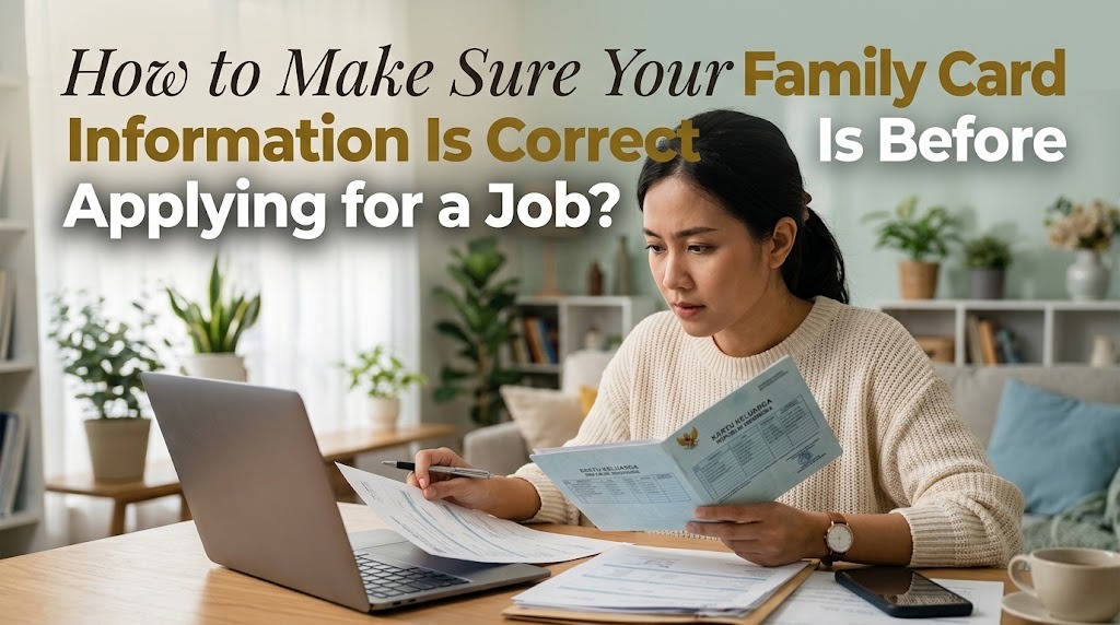 How To Make Sure Your Family Card Information Is Correct Before Applying For A Job?