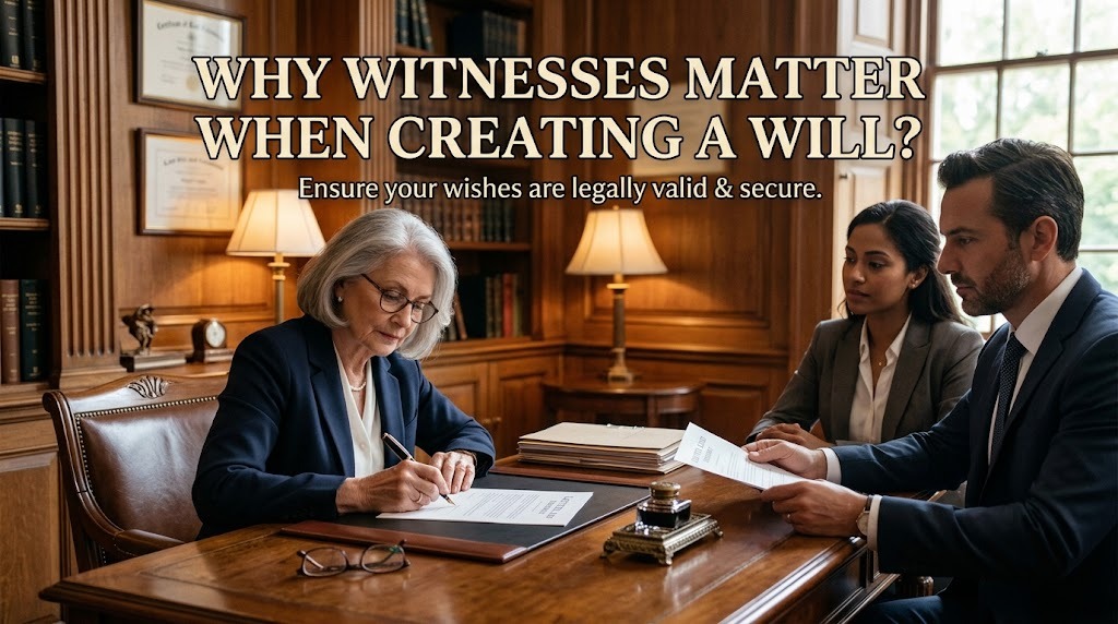 Why Witnesses Matter When Creating a Will?