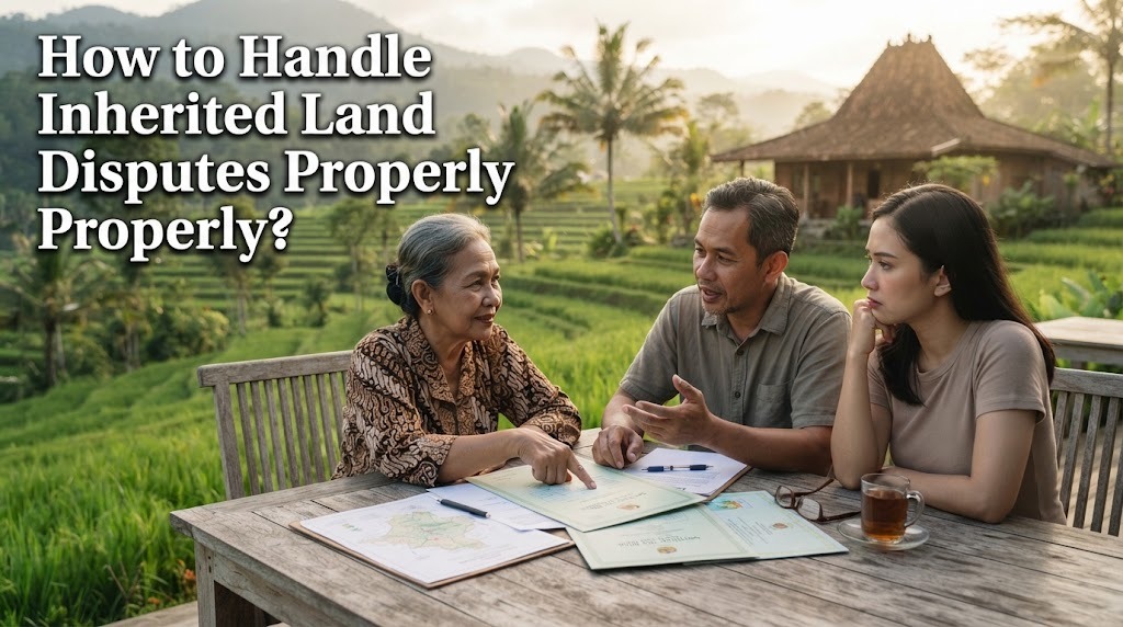 How to Handle Inherited Land Disputes Properly?