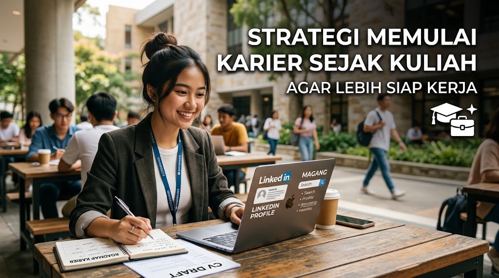Strategi Memulai Karier Sejak Kuliah agar Lebih Siap Kerja