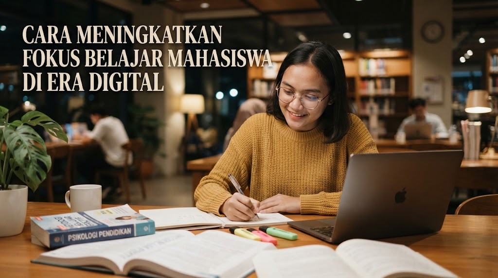 Cara Meningkatkan Fokus Belajar Mahasiswa di Era Digital