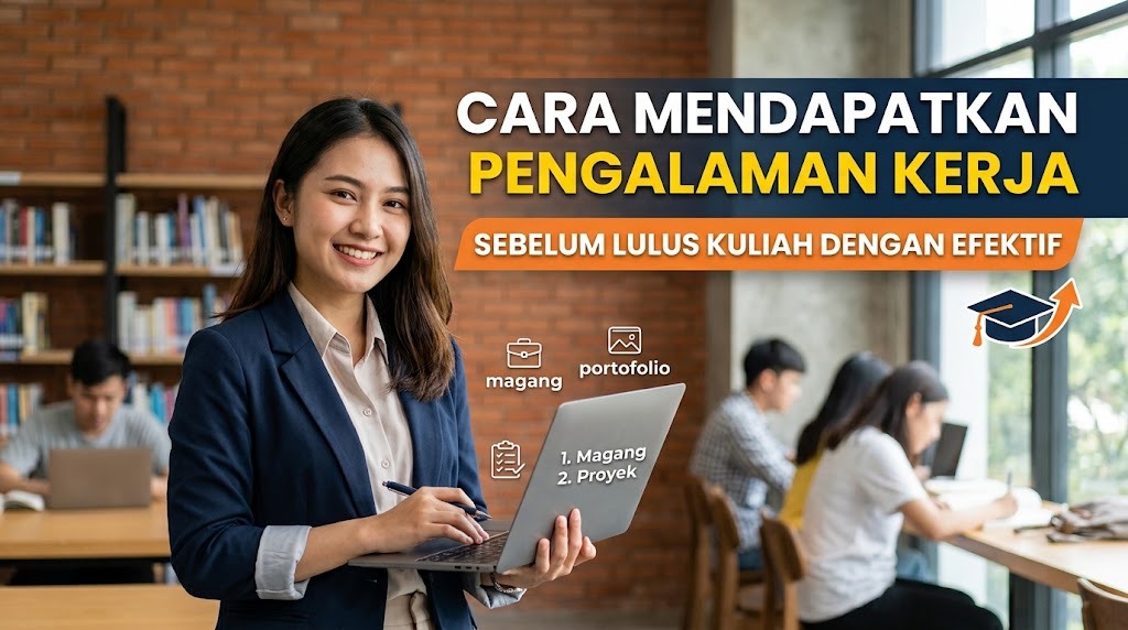 Cara Mendapatkan Pengalaman Kerja Sebelum Lulus Kuliah dengan Efektif