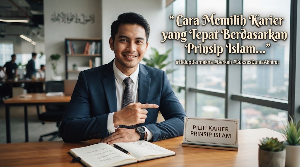 Cara Memilih Karier yang Tepat Berdasarkan Prinsip Islam