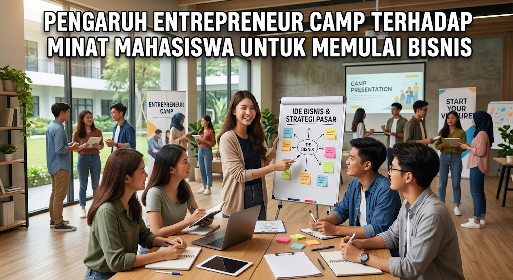 Pengaruh Entrepreneur Camp terhadap Minat Mahasiswa untuk Memulai Bisnis