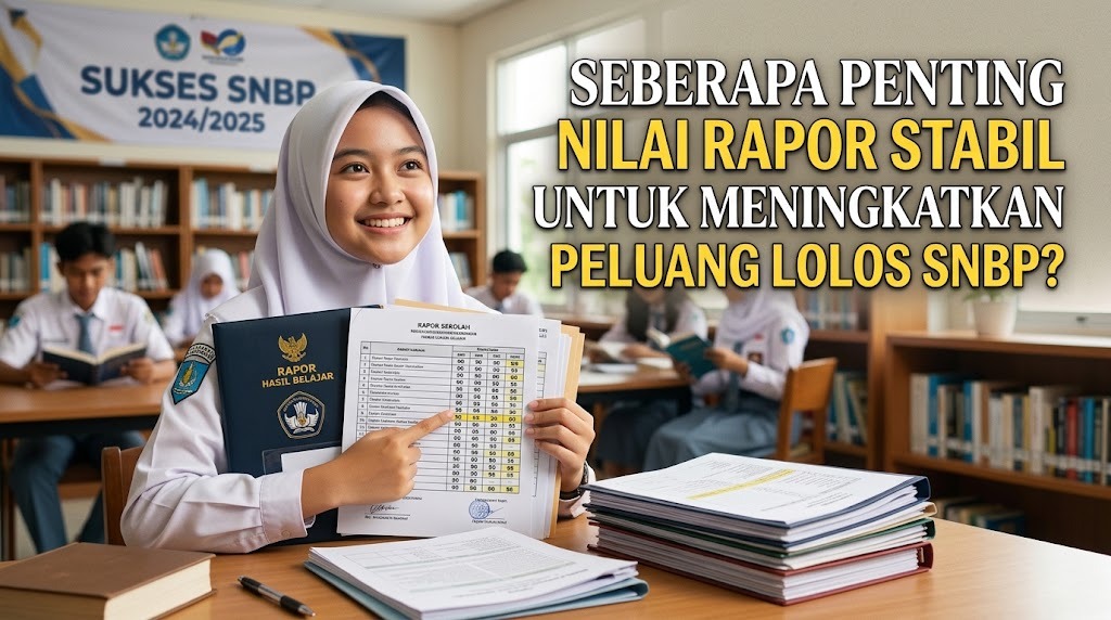 Seberapa Penting Nilai Rapor Stabil Untuk Meningkatkan Peluang Lolos SNBP?