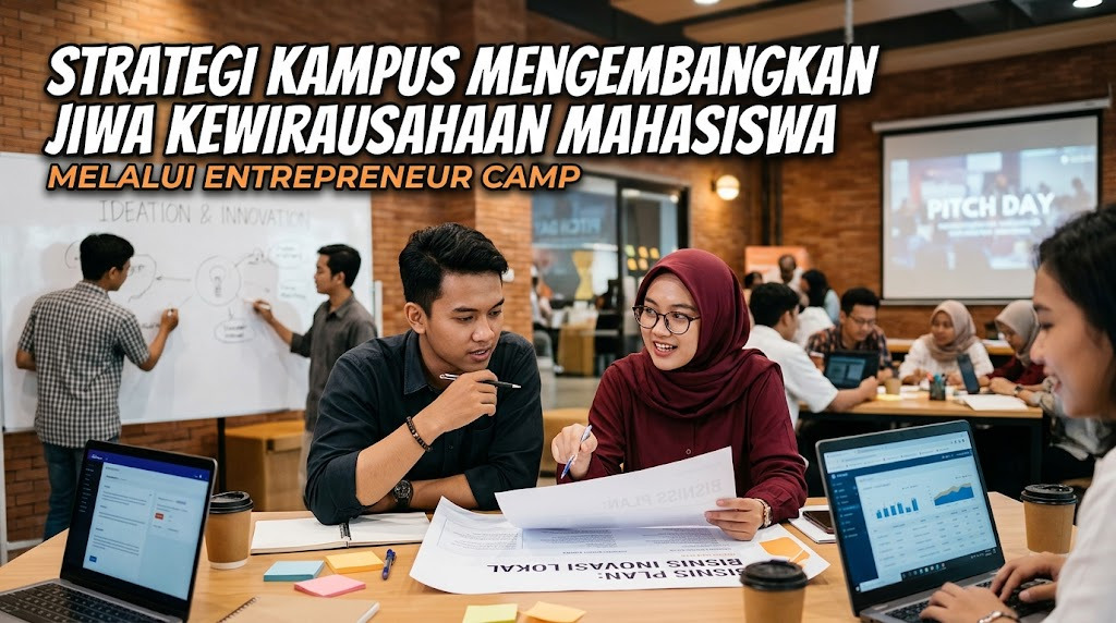 Strategi Kampus Mengembangkan Jiwa Kewirausahaan Mahasiswa melalui Entrepreneur Camp