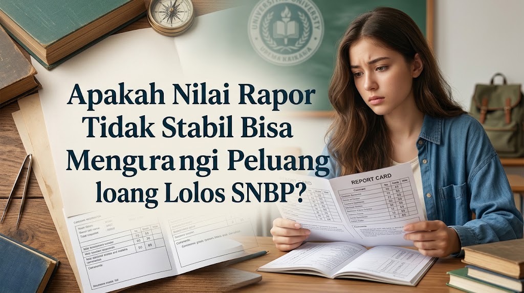Apakah Nilai Rapor Tidak Stabil Bisa Mengurangi Peluang Lolos SNBP?