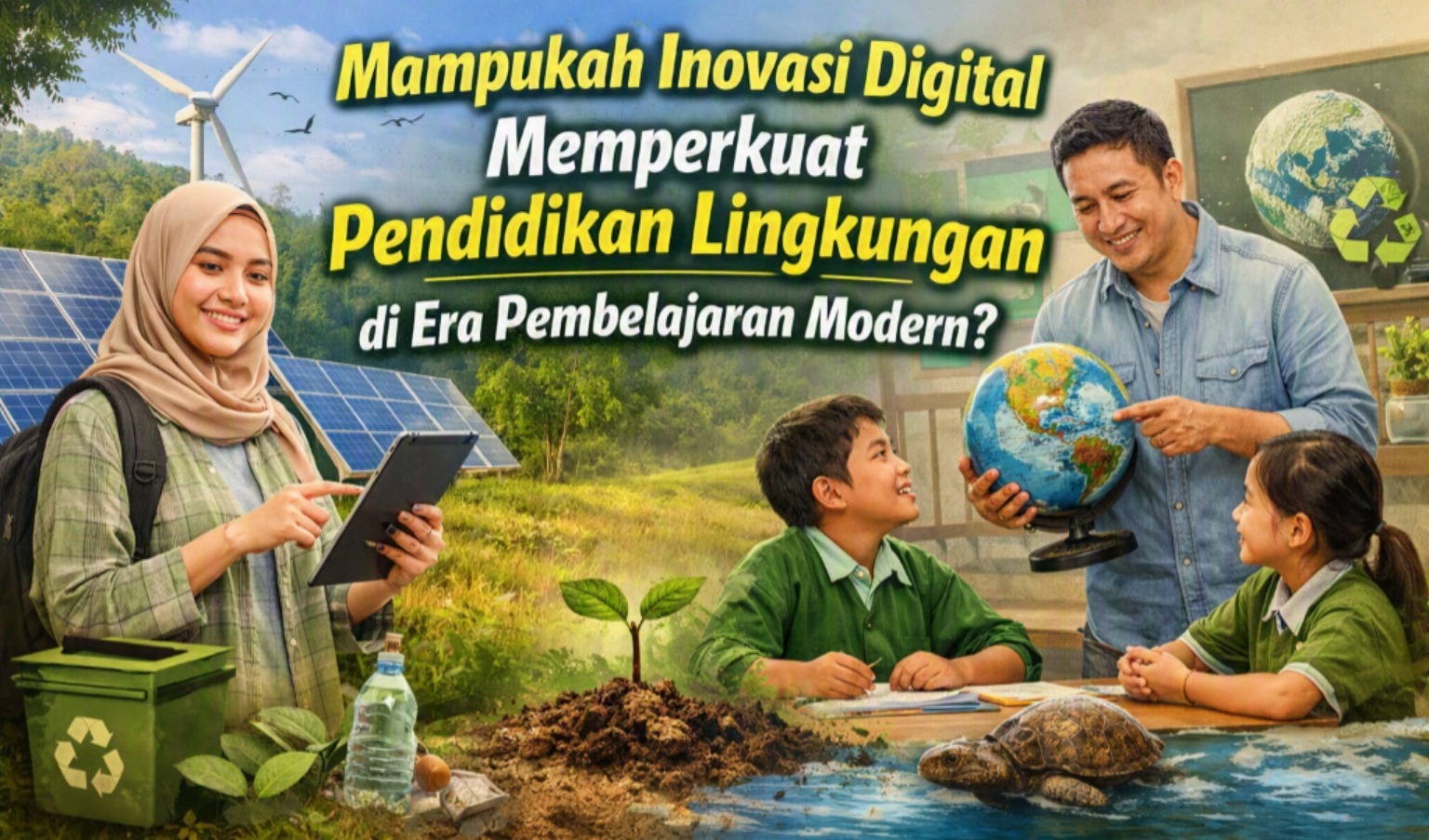 Mampukah Inovasi Digital Memperkuat Pendidikan Lingkungan di Era Pembelajaran Modern?