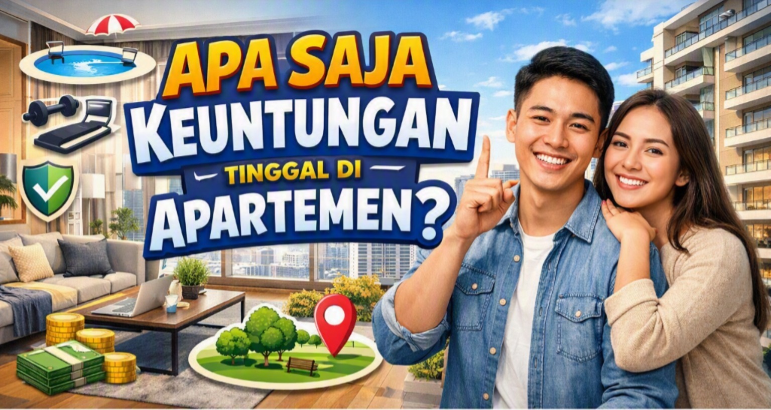 Apa Saja Keuntungan Tinggal di Apartemen?