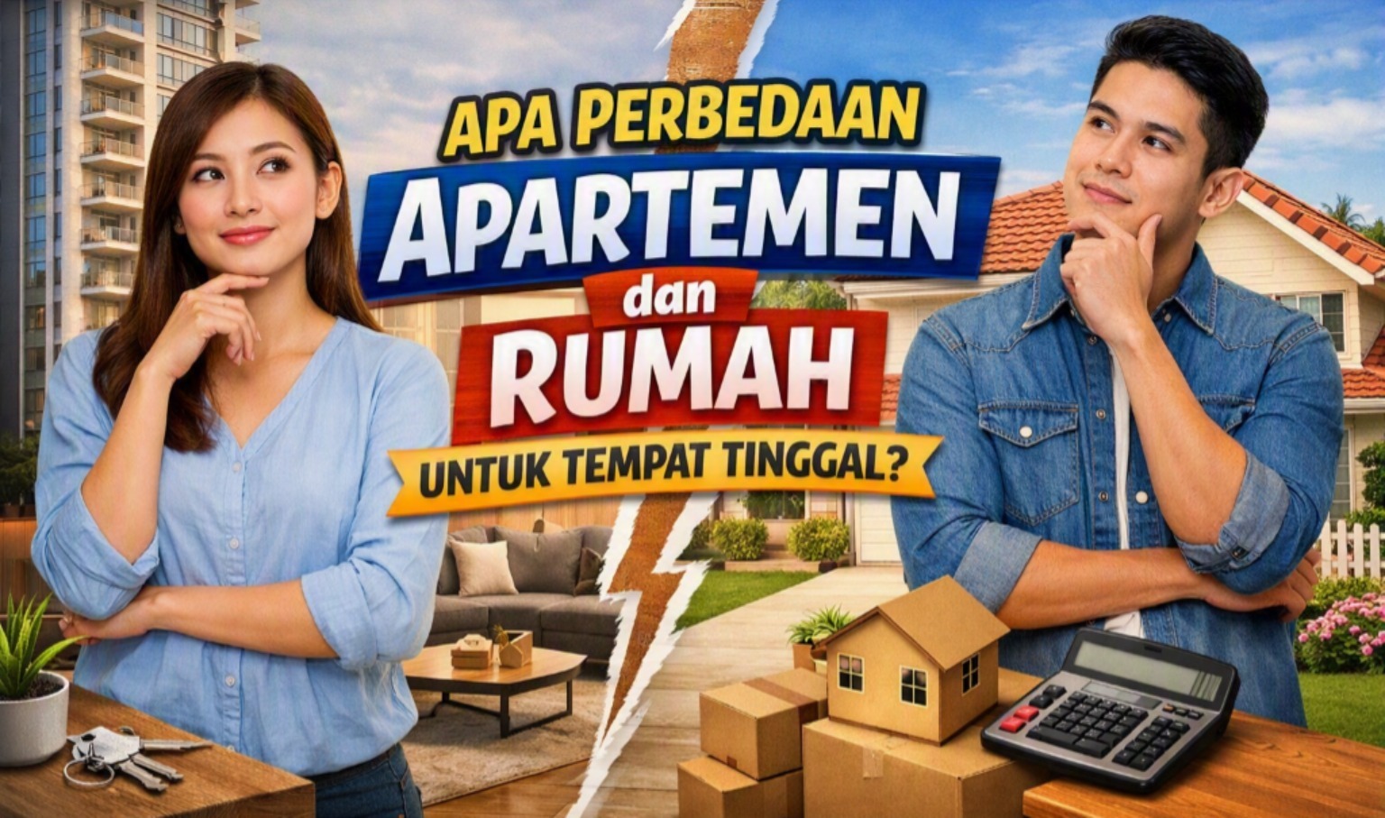 Apa Perbedaan Apartemen dan Rumah untuk Tempat Tinggal?