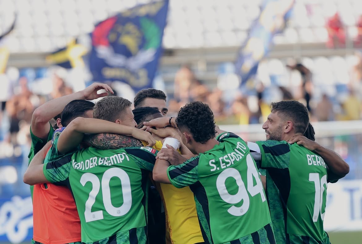 Sassuolo Lolos ke 16 Besar Coppa Italia Usai Taklukkan Frosinone dalam Drama Adu Penalti