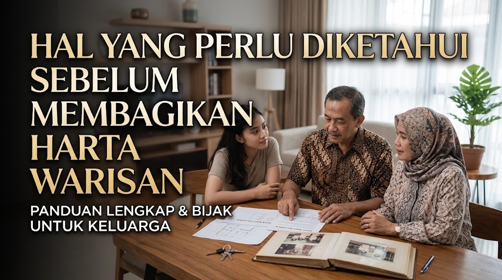 Hal yang Perlu Diketahui Sebelum Membagikan Harta Warisan