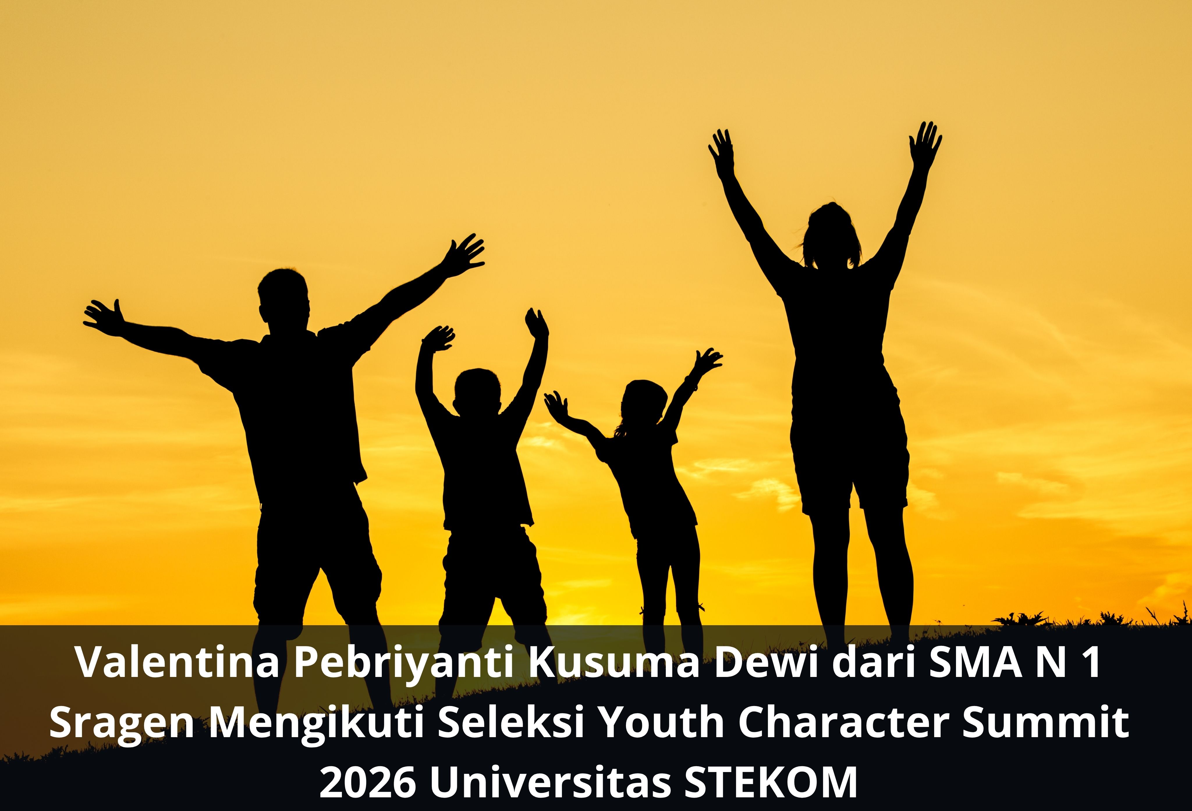 Valentina Pebriyanti Kusuma Dewi dari SMA N 1 Sragen Mengikuti Seleksi Youth Character Summit 2026 Universitas STEKOM