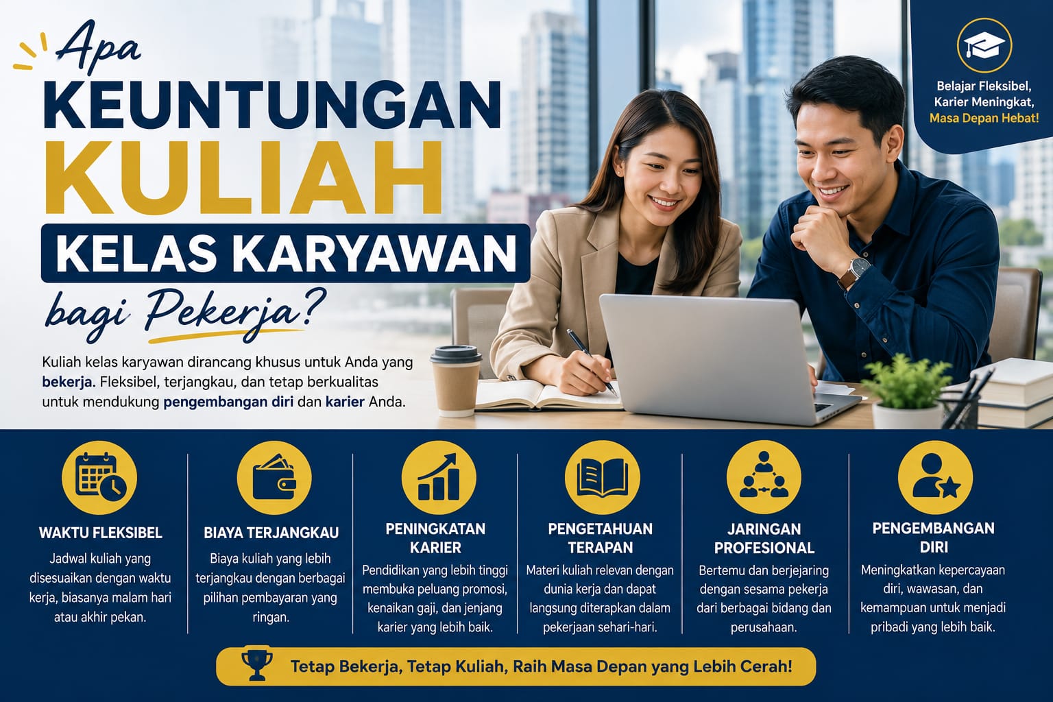 Apa Keuntungan Kuliah Kelas Karyawan bagi Pekerja?
