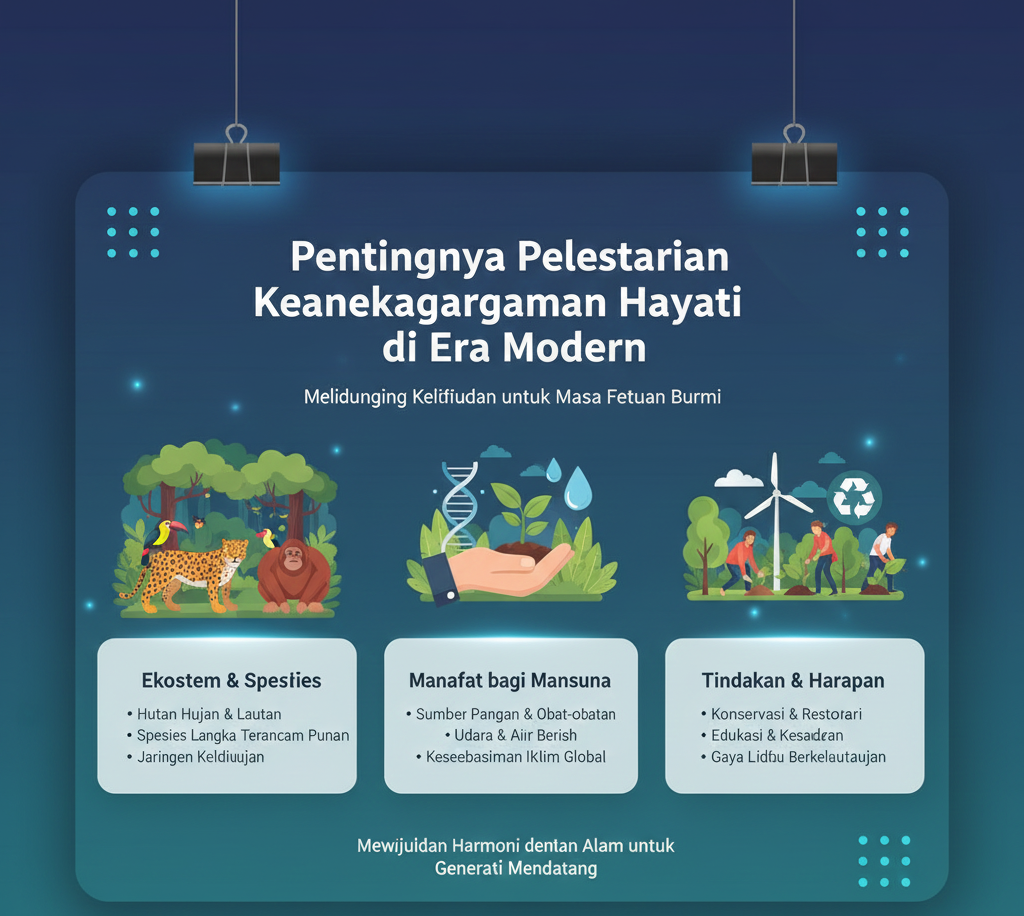 Pentingnya Pelestarian Keanekaragaman Hayati di Era Modern