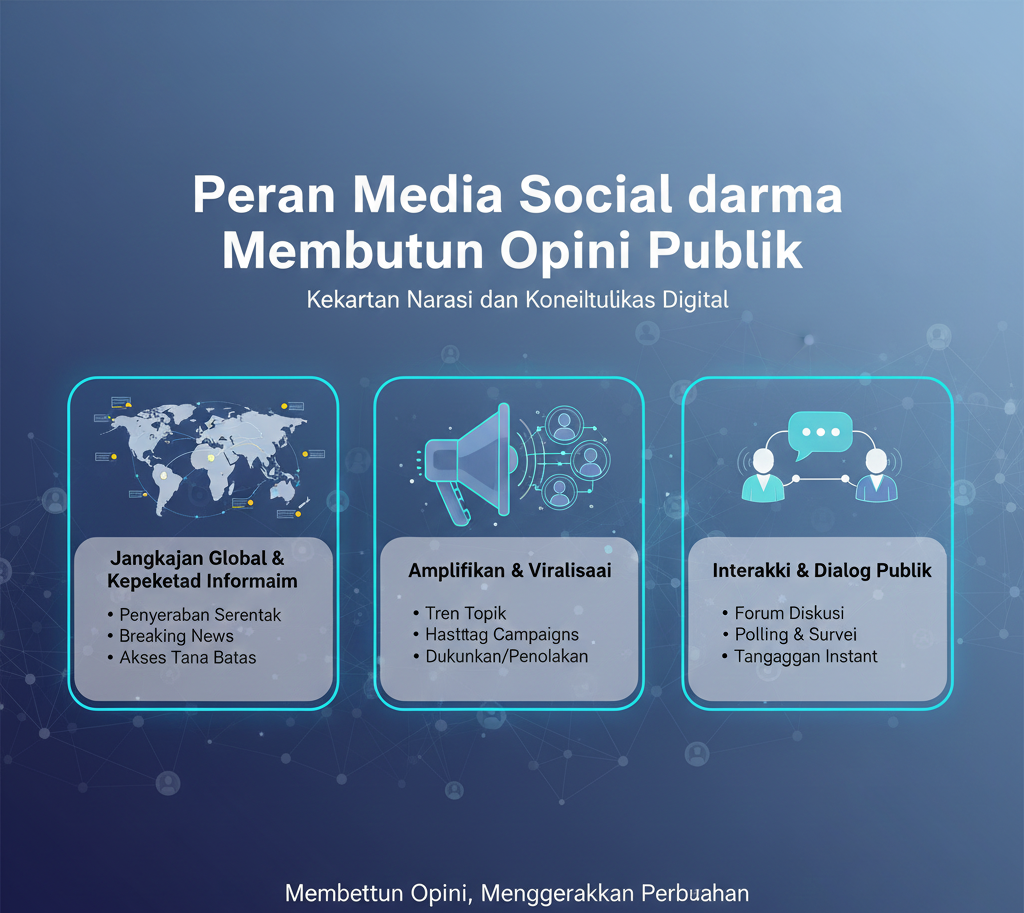 Peran Media Sosial dalam Membentuk Opini Publik