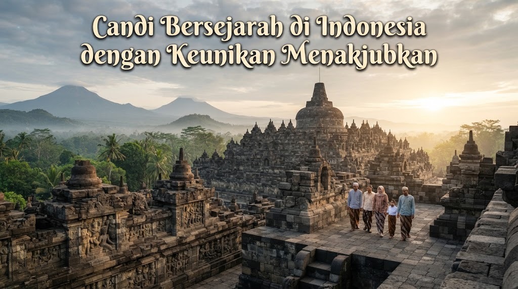 Candi Bersejarah di Indonesia dengan Keunikan Menakjubkan