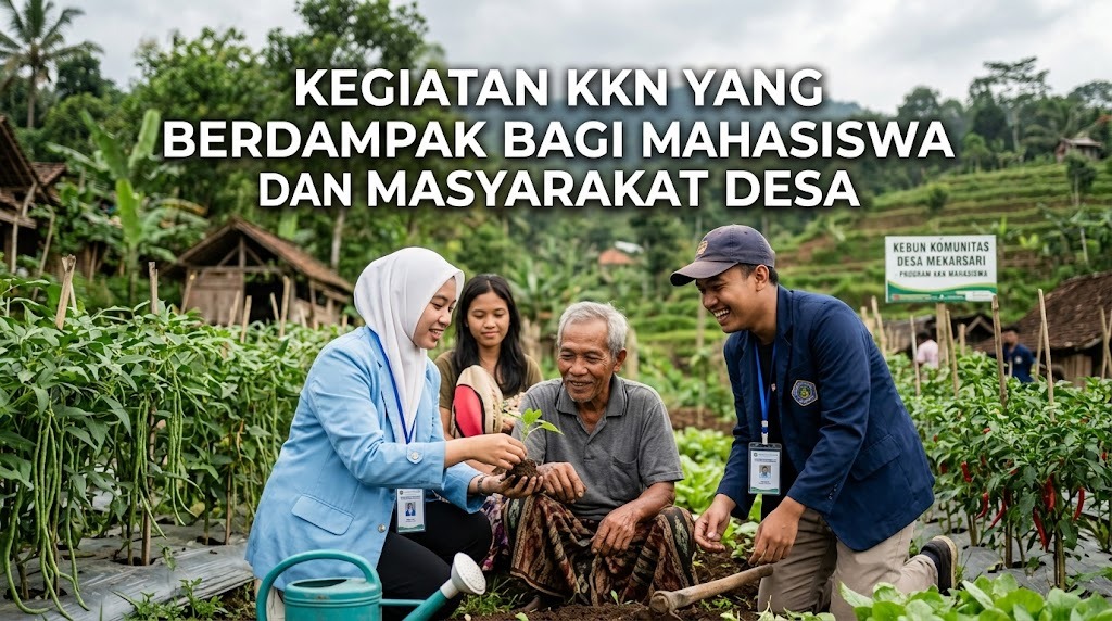 Kegiatan KKN yang Berdampak bagi Mahasiswa dan Masyarakat Desa