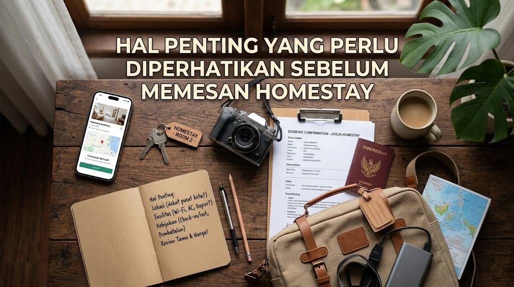Hal Penting yang Perlu Diperhatikan Sebelum Memesan Homestay