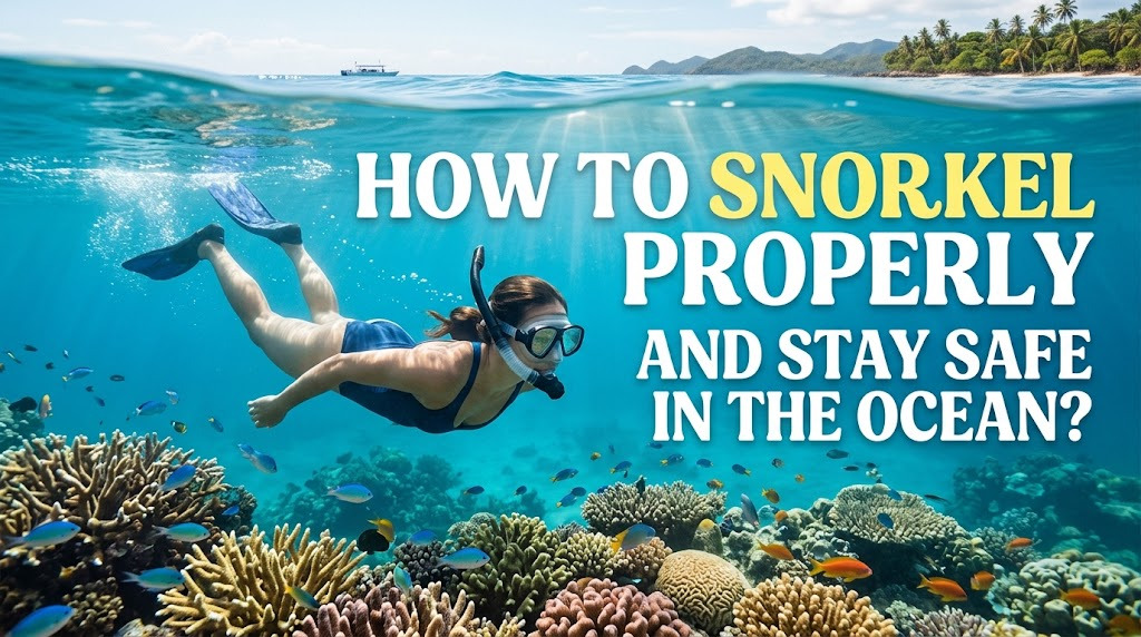 How To Snorkel Properly And Stay Safe In The Ocean?