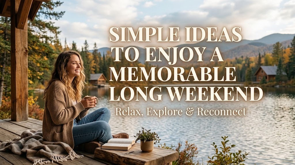 Simple Ideas to Enjoy a Memorable Long Weekend