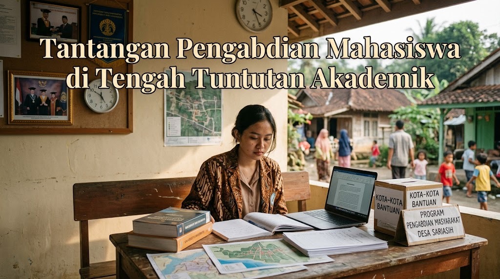 Tantangan Pengabdian Mahasiswa di Tengah Tuntutan Akademik