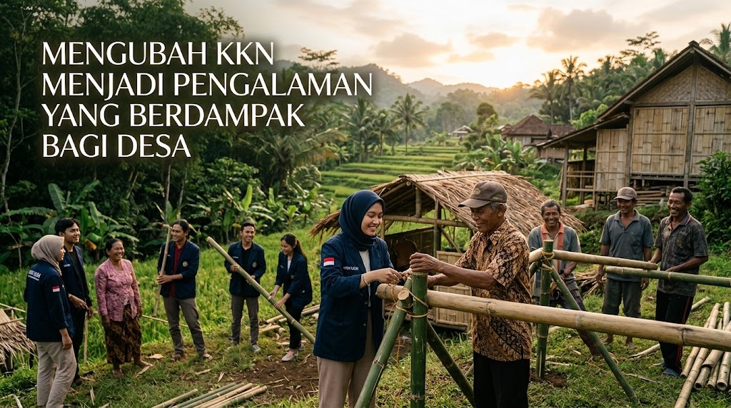Mengubah KKN Menjadi Pengalaman yang Berdampak bagi Desa
