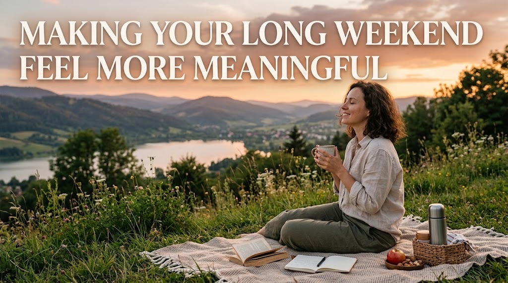 Making Your Long Weekend Feel More Meaningful