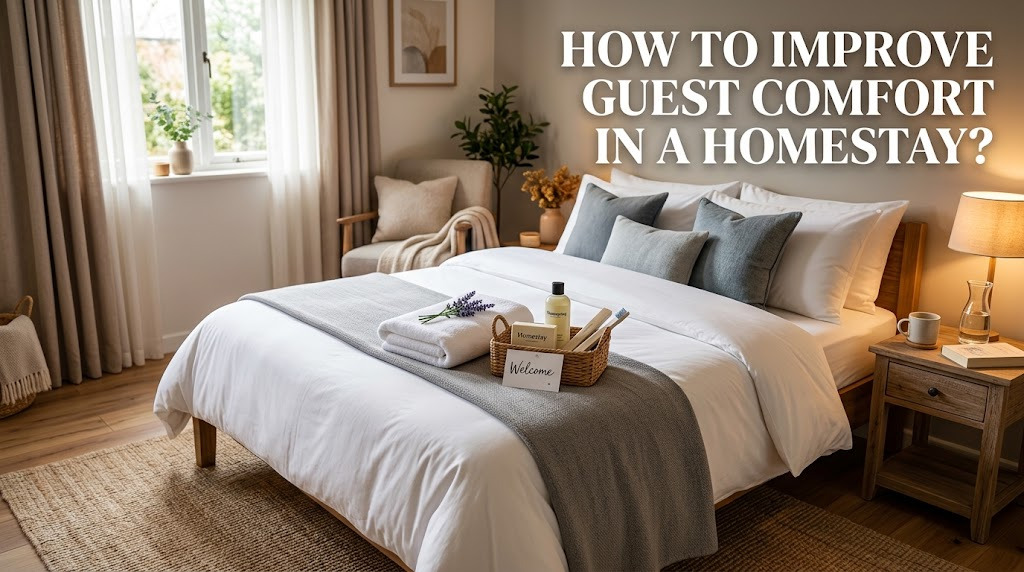 How to Improve Guest Comfort in a Homestay?