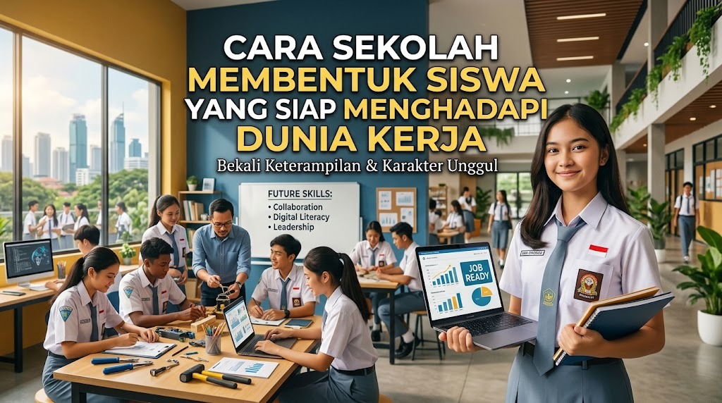 Cara Sekolah Membentuk Siswa yang Siap Menghadapi Dunia Kerja