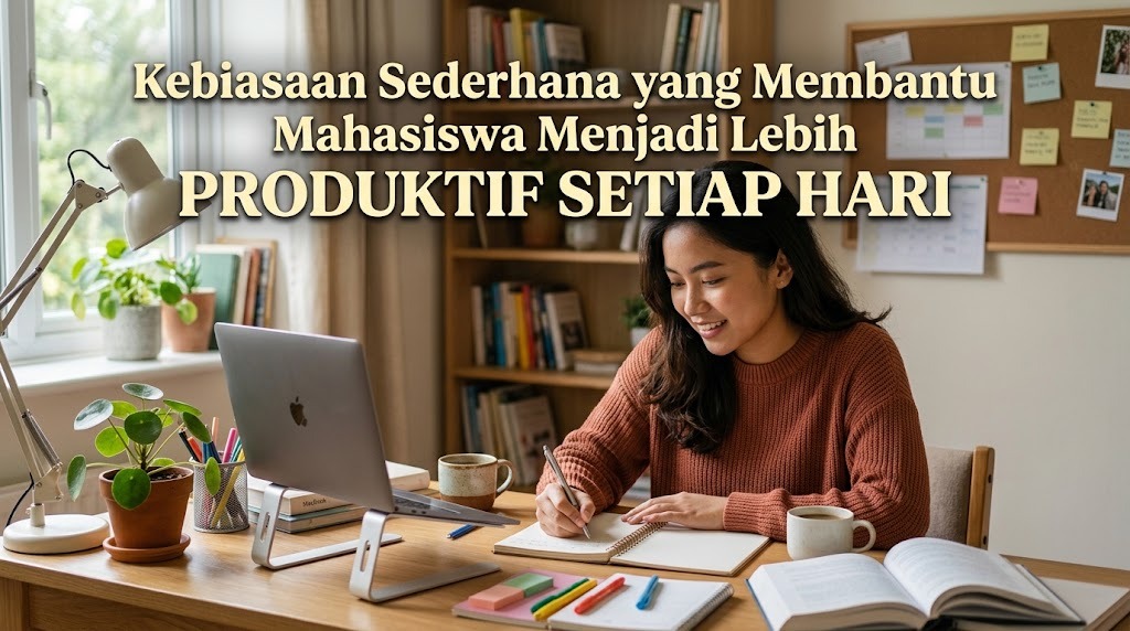 Kebiasaan Sederhana yang Membantu Mahasiswa Menjadi Lebih Produktif Setiap Hari