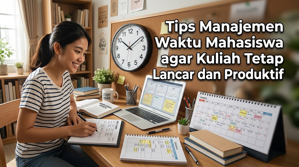 Tips Manajemen Waktu Mahasiswa agar Kuliah Tetap Lancar dan Produktif