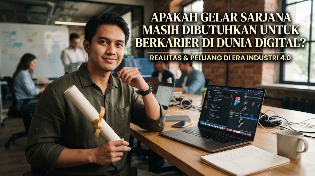 Apakah Gelar Sarjana Masih Dibutuhkan untuk Berkarier di Dunia Digital?