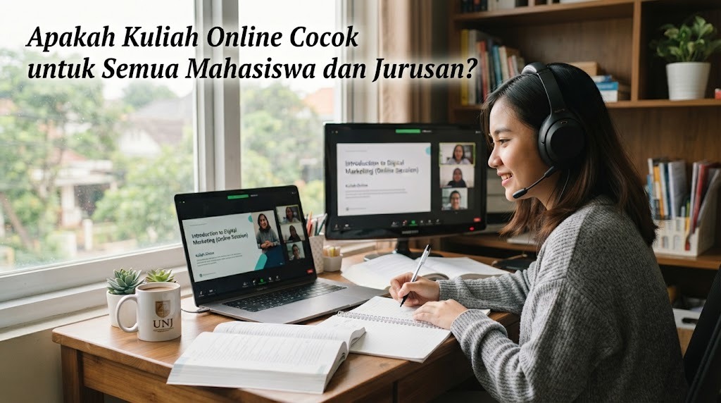Apakah Kuliah Online Cocok untuk Semua Mahasiswa dan Jurusan?