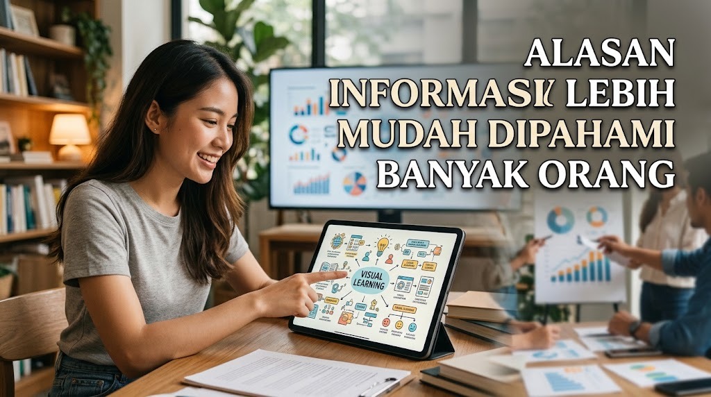 Alasan Informasi Visual Lebih Mudah Dipahami Banyak Orang