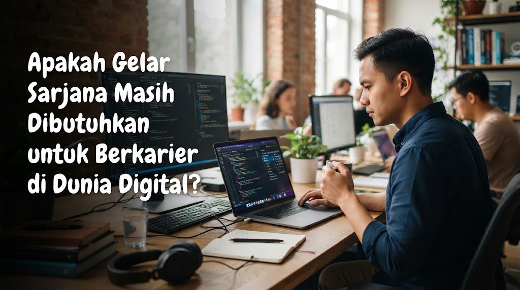 Apakah Gelar Sarjana Masih Dibutuhkan untuk Berkarier di Dunia Digital?