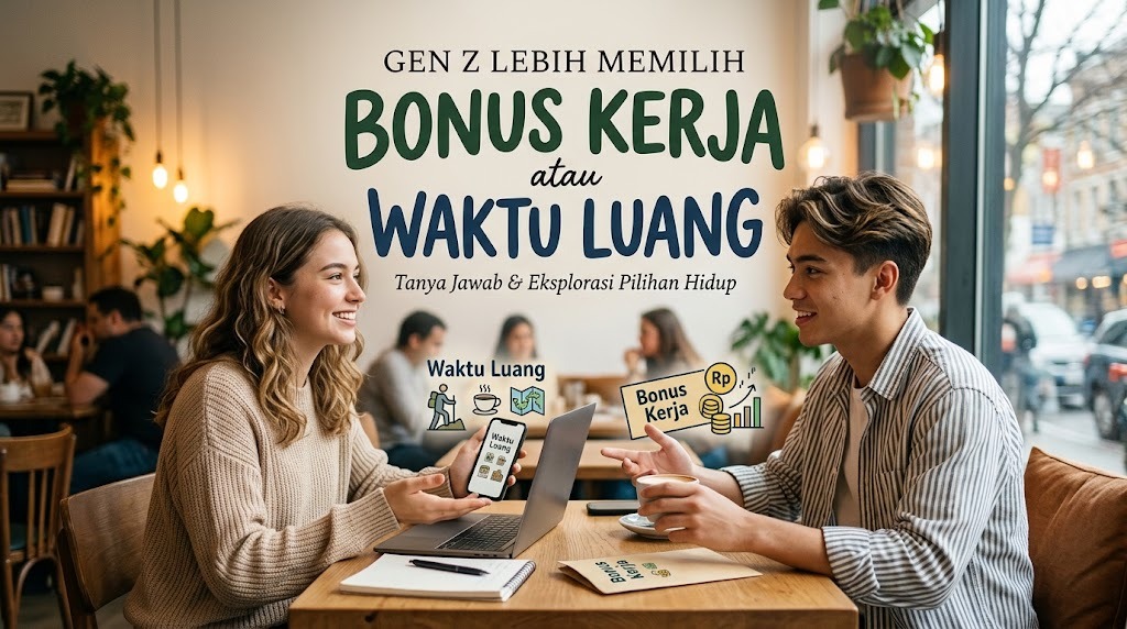 Gen Z Lebih Memilih Bonus Kerja atau Waktu Luang