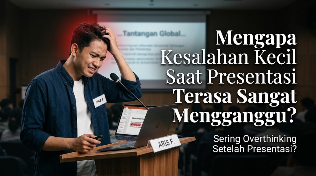 Mengapa Kesalahan Kecil Saat Presentasi Terasa Sangat Mengganggu?