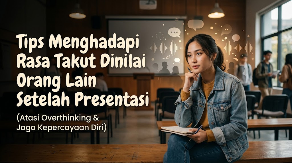 Tips Menghadapi Rasa Takut Dinilai Orang Lain Setelah Presentasi