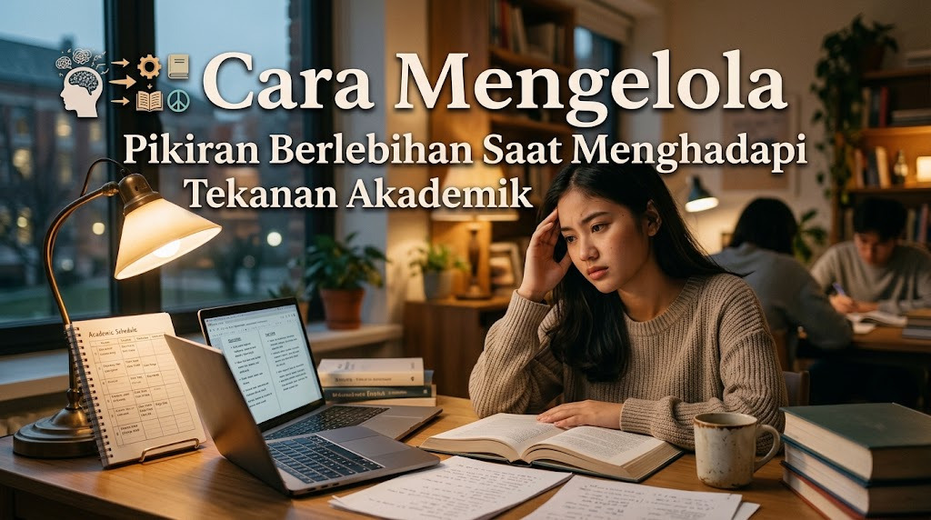 Cara Mengelola Pikiran Berlebihan Saat Menghadapi Tekanan Akademik