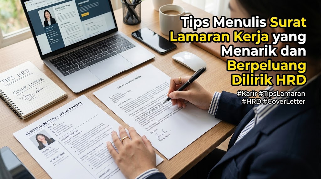 Tips Menulis Surat Lamaran Kerja yang Menarik dan Berpeluang Dilirik HRD